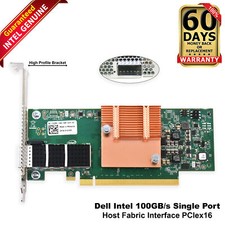 Dell Omni-Path 100 Single-Port 100GbE QSFP28 PCIe x16 Host Fabric Adapter 1VCRR picture