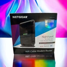 🔥NETGEAR Nighthawk C7000-100NAS AC1900 WiFi Cable Modem Router DOCSIS 3.0 picture