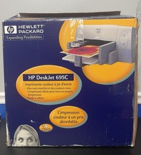 Vintage HP Hewlett Packer DeskJet 695C NEW OPEN BOX VERY RARE Box Damaged picture