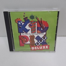 Kid Pix Deluxe Studio CD 1998 Best-Selling Kids Art Software Broderbund picture