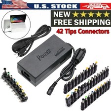 96W Universal Laptop Power Supply Charger Adapter w/ 8/42 Tips Notebook Charger picture