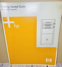 Vintage 2004 HP Pavilion Home PC Getting Started Guide Original Manual picture