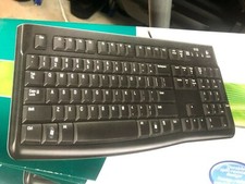Genuine and Ergonomic Logitech K120 Wired USB Keyboard, soft, Sleek Design picture