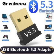 USB Bluetooth 5.3 Adapter Wireless Bluetooth 5.1 Dongle Adapter for PC Laptop Wi picture
