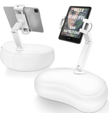 AboveTEK Tablet Pillow Holder for Bed, Hands-Free 360° Rotating Phone/iPad Stand picture