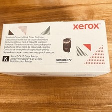 Genuine Xerox C410 C415 Black Standard Capacity Cartridge 006R04677 picture