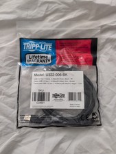 Tripp-Lite USB-A To USB-B 3.2 Gen 1 Cable 6 Ft Black USB Type A To B U322-006-BK picture