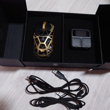 WLmouse Beast X Magnesium Gaming Mouse Gold Black Wired Wireless Tested picture