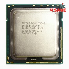 Intel Xeon X5560 SLBF4 2.80 GHz Quad Core 8M LGA-1366 Server CPU Processor 95W picture