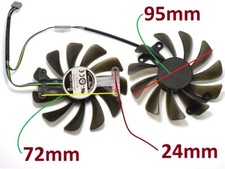 GAA8S2U GFM10012H12SPA 95mm DC 12V VGA Fan For ZOTAC GTX1070/1080 AMP ED 8GB picture