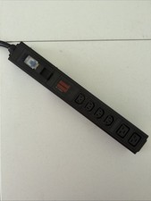 30A 240V Metered Rack Mount PDU 6 Outlet IEC Power Distribution Unit 1U picture