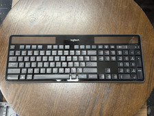 qty 1 Logitech K750 Wireless Solar Keyboard - Tested works, no receiver picture