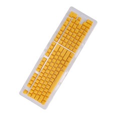 Yellow Keyboard Keycaps 114 Key PBT OEM Height Two Color Injection Light T CX4 picture