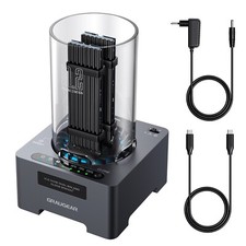 Clone Station Docking Station for 2x M.2 NVMe SSDs, Stand-alone Cloning, 20Gbps picture