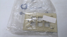 LOT OF 3 Commscope/Systimax/AT&T M14L-246 Faceplate Six Port Jack Ivory picture