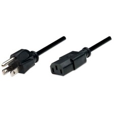 Manhattan - PC Power Cable, 1.8 m - 6ft. (Black) picture