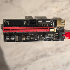 PCI-E x1 to x16 USB 3.0 Riser Card Adapter VER009S PCE164P-N08 picture