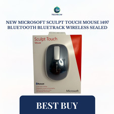 NEW Microsoft Sculpt Touch Mouse 1497 Bluetooth BlueTrack Wireless Sealed  picture