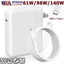 61W/96W/140W USB-C Wall Charger AC Power Adapter For Apple MacBook Pro Air iPad picture
