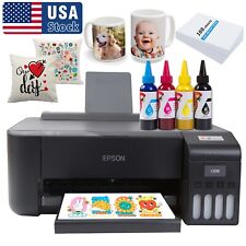 A4 EPSON L1210 Sublimation Printer for mug cup T-shrit Bag Pillow with INK+Paper picture