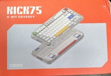 NuPhy Kick75 Wireless Low Profile Keyboard with Knob,75% Layout 80 Keys RGB B... picture