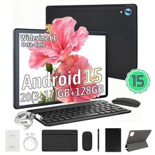 2025 Android 15 Tablet 11 Inch 20GB RAM 128GB ROM Widevine L1 WiFi Camera HD IPS picture