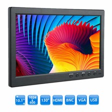 10 inch Monitor 1024x600 HDMI Monitor USB VGA AV screen with Remote Control picture