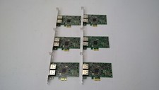 Lot of 6 HP 332T Dual Port 1Gb PCI-E Ethernet Adapter Card 616012-001 High P picture