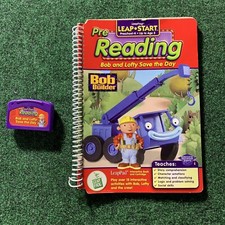 Bob The Builder Reading Book Cartridge LeapFrog Leap Start Pre Reading Lofty picture