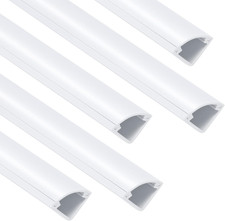 85In Corner Cable Concealer 5PCS Paintable Cord Hider Wire Management Channel picture