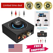 Compact Bluetooth 5.3 Receiver with 100ft Range - Enhance Your Stereo Experience picture