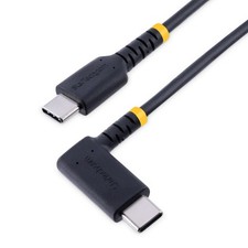 StarTech R2CCR-2M-USB-CABLE 6Ft USB-C to Rght-Angle USB-C Rugged Charging Cable picture