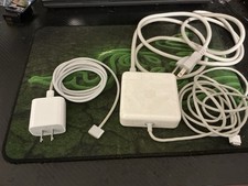 Lot of 2 Genuine Apple Chargers MagSafe & USB-C Untested As-Is No Returns picture