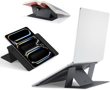 MOFT 9.84x7.09in Vegan Leather Laptop Stand Riser Foldable for 11-14in Laptops picture