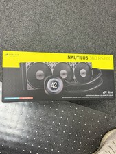 CORSAIR - NAUTILUS 360 RS LCD Liquid CPU Cooler - Black picture