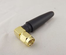 1pcs SMA Male Plug Right Angle 5CM GSM GPRS 900/1800MHz Ham Radio Antenna New picture