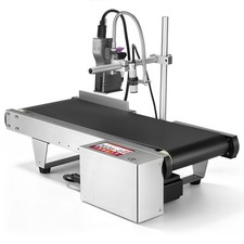 Automatic Online Inkjet Printer 2–12.7mm 600DPI Date Logo Barcode Coder Machine picture