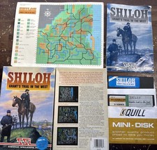 Shiloh Grants Trial In The West SSI IBM PC Game Floppy Box Strategic Simulations picture