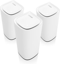 Linksys Velop Pro 6E MX6203 Tri-Band AXE5400 WiFi Mesh System x 3 Pack picture