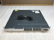 Cisco Catalyst WS-C3750X-24T-S 24-Port Gigabit Stackable Managed Switch picture
