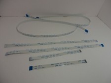6 Pins AWM 20624 80C 60V VW-1 FFC Flexible Flat Cable Wire Ribbon 1mm Pitch picture