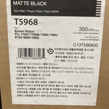 Epson T5968 Matte Black UltraChrome HDR Ink Cartridge 350 mL picture