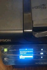 Epson WorkForce WF-3530 All-in-One Printer - Powers On picture