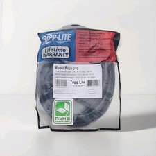 Tripp Lite P005-010 1o'  IEC C14 to IEC C15 HD Power Cable 15A 100-250V 14AWG picture