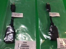 PNY 91008582V Mini Displayport to Displayport Adapter Cable 5 inches- 2 pcs picture