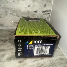 Genuine Lexmark 701Y Yellow Return Program Toner Cartridge FAST SHIP picture