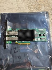 Emulex LPE12002 Dual Port 8GB SFP+ FC-HBA Network Adapter Card. #z45 picture