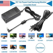 14V 3A Power Supply for Samsung Monitor SyncMaster Screen TFT LED LCD TV Display picture