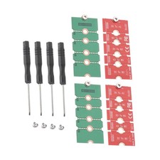 4Pcs M2+ M.2 NGFF/NVME Length Extend Adapter for Computer Case Red Green picture