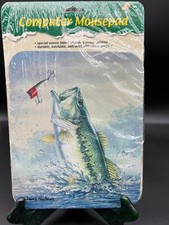 James Hautman-Large Mouth Bass Mouse Pad-Throwin the Plug picture
